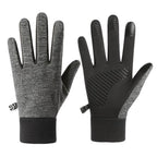 Winter Gloves Men Women Thermal Windproof Running Touch Screen Gloves Unisex Warm Anti-Slip Lined Cold Weather Glove Outdoor